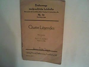 Seller image for Quatre Legendes. for sale by ANTIQUARIAT FRDEBUCH Inh.Michael Simon