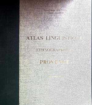 Atlas Linguistique et Ethnographique de la Provence.