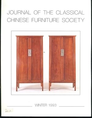 Journal of the Classical Chinese Furniture Society, Winter 1993, Vol.4, No.1