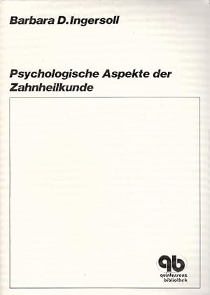 Imagen del vendedor de Psychologische Aspekte der Zahnheilkunde a la venta por AMAHOFF- Bookstores