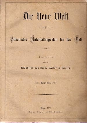 Die Neue Welt. Illustriertes Unterhaltungsblatt für das Volk, Jahrgang 1877.