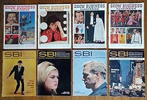 Seller image for Show Business Illustrated [aka SBI: Show Business Illustrated] -- a complete run (Sept. 5, 1961 - April 1962), in original custom-made binder for sale by ReadInk, ABAA/IOBA