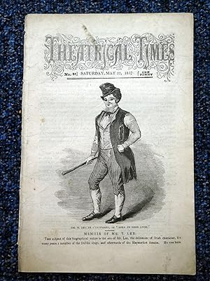 Theatrical Times, No 55. May 22, 1847. Lead Article & Picture - Memoir of Mr T. Lee. Weekly Magaz...