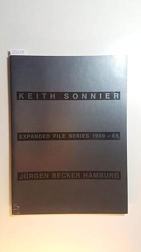 Imagen del vendedor de Keith Sonnier, Expanded File Series 1969 - 89., 11. November - 20. Januar 1990. a la venta por Gebrauchtbcherlogistik  H.J. Lauterbach