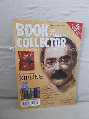 Imagen del vendedor de Book and Magazine Collector No 290 January 2008 a la venta por High Barn Books