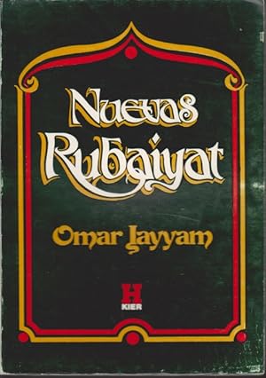 Imagen del vendedor de NUEVAS RUBAIYAT DE OMAR AL JAYYAM a la venta por LIBRERIA TORMOS