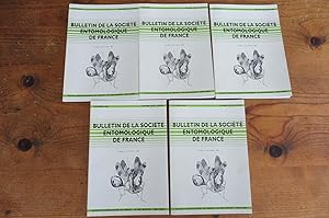 Bulletin De La Société Entomologique De France Volume 105 Année 2000 Complète