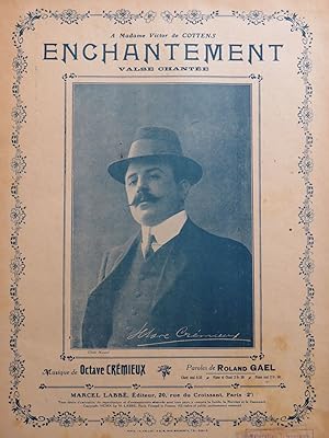 Seller image for CRMIEUX Octave Enchantement Chant Piano 1910 for sale by partitions-anciennes