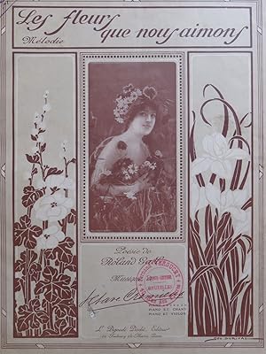 Seller image for CRMIEUX Octave La Valse d'Amour Chant Piano 1907 for sale by partitions-anciennes