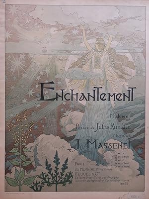 Seller image for MASSENET Jules Enchantement No 2 E. Grasset Chant Piano 1892 for sale by partitions-anciennes