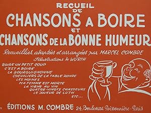 Imagen del vendedor de Recueil de Chansons  Boire et Chansons de la Bonne Humeur a la venta por partitions-anciennes