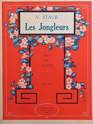 Seller image for STAUB Victor Les Jongleurs Piano 1929 for sale by partitions-anciennes