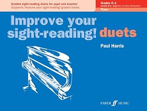 Immagine del venditore per Improve Your Sight-Reading! Duets Grade 0-1 : Piano venduto da GreatBookPrices