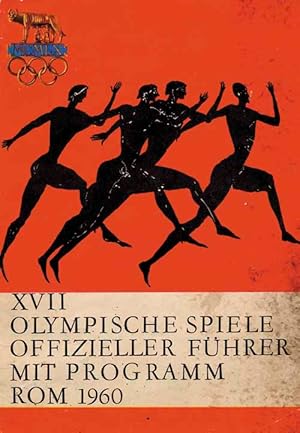 XVII.Olympische Spiele Rom 1960. Offizieller Führer mit Programm.