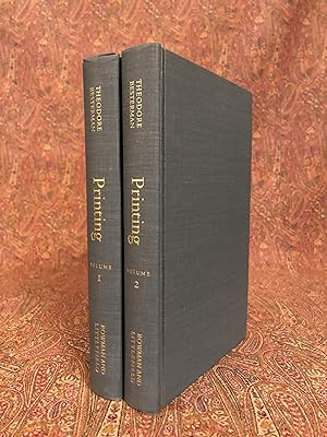 Printing. Book Collecting and Illustrated Books. A Bibliography of Bibliographies. (2 vols)