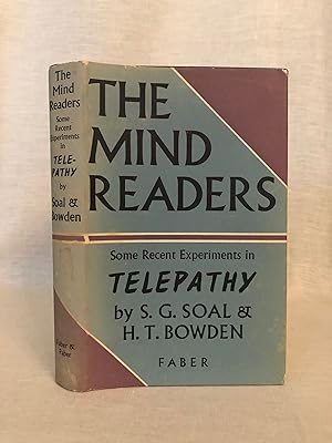 Seller image for The Mind Readers: Some Recent Experiments in Telepathy for sale by Dark and Stormy Night Books