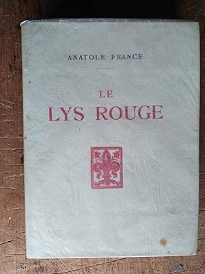 Le Lys Rouge (With drawing by illustrator)