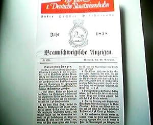 Bild des Verkufers fr 150 Jahre I. Deutsche Staatseisenbahn im Spiegel Braunschweiger Zeitungen. zum Verkauf von Antiquariat Kirchheim