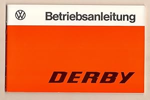 VW Betriebsanleitung: Derby, Ausgabe Januar 1977. deutsch.