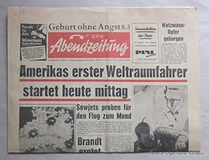 Ausgabe der Münchner "Abendzeitung" vom 2. Mai 1961. Zeitungsformat. 10 S. Gefalzt.