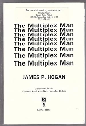 Seller image for The Multiplex Man by James P. Hogan (Uncorrected Proof) for sale by Heartwood Books and Art