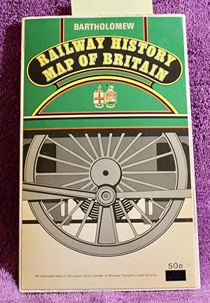 RAILWAY HISTORY MAP OF BRITAIN