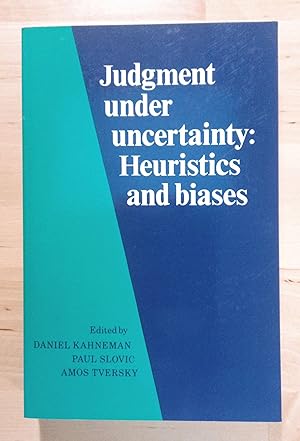Seller image for Judgment Under Uncertainty: Heuristics and Biases for sale by Llibres Bombeta