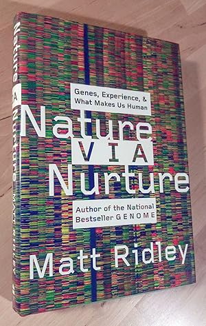 Immagine del venditore per Nature via Nurture. Genes, Experience and What Makes Us Human venduto da Llibres Bombeta