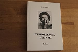 Image du vendeur pour Verwrterung der Welt - ber die Bedeutung des Reisens fr Leben und Werk von Hubert Fichte. Orte - Zeiten - Begriffe. (Studien zur Literaturgeschichte Band 1). mis en vente par Bockumer Antiquariat Gossens Heldens GbR