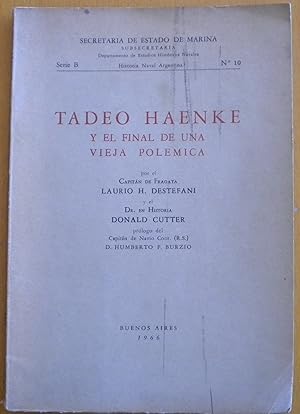 Seller image for Tadeo Haenke y el final de una vieja polmica for sale by Libreria Ninon