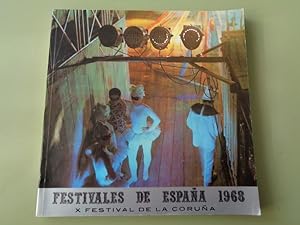 Festivales de España 1968. X Festival de La Coruña. IV Festival de Música. XVI de Amigos de la Óp...
