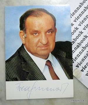 Fred Sinoatz Autogrammkarte