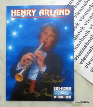 Henry Arland Autogrammkarte