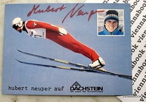 Hubert Neuper Autogrammkarte