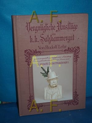 Bild des Verkufers fr Vergngliche Ausflge ins k.k. Salzkammergut in Oesterreich ob der Enns und der Steiermark : zur geselligen Begleitung in diese Gegenden. von Rudolf Lehr zsgest. u. verf. unter Mitw. d. k.k. Hofrte Adalbert Stifter . zum Verkauf von Antiquarische Fundgrube e.U.