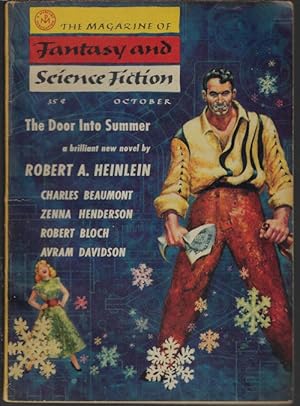 Imagen del vendedor de The Magazine of FANTASY AND SCIENCE FICTION (F&SF): October, Oct. 1956 ("The Door Into Summer") a la venta por Books from the Crypt