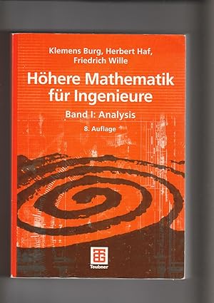 Seller image for Klemens Burg, Herbert Haf, Hhere Mathematik fr Ingenieure Band 1 - Analysis for sale by sonntago DE