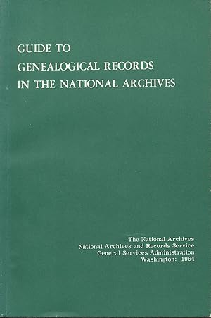 Immagine del venditore per Guide to Genealogical Records in the National Archives venduto da Newhouse Books