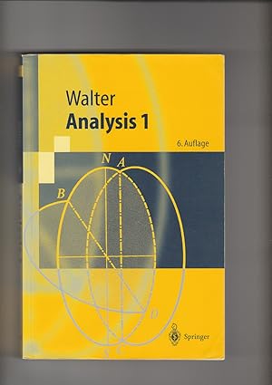 Wolfgang Walter, Analysis 1