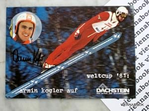 Armin Kogler Autogrammkarte