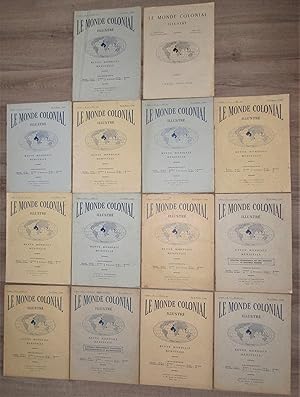 Le Monde Colonial Illustré : Année 1925 complète des 13 numéros du n°16 (janvier) au n°28 (décemb...