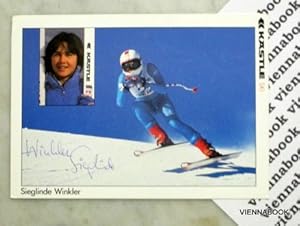 Sieglinde Winkler Autogrammkarte