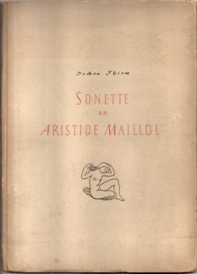 Imagen del vendedor de Sonette an Aristide Maillol. a la venta por Leonardu