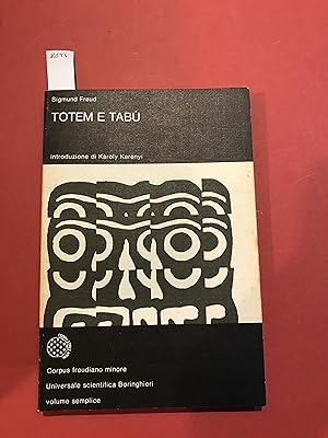 Totem e tabù. Introduzione di Karoly Kerenyi