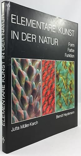 Bild des Verkufers fr Elementare Kunst in der Natur. Form - Farbe - Funktion. zum Verkauf von Antiquariat Heiner Henke