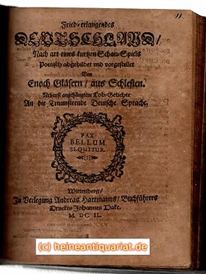 Zwanzig seltene, meist protestantische Drucke, von 1597 - 1664 in einem Pergamentband der Zeit, s...