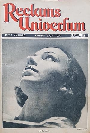 Seller image for Reclams Universum. Heft 1-13/1932. 6. Oktober - 29. Dezember 1932. for sale by Antiquariat Schwarz & Grömling GbR