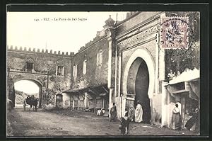 Ansichtskarte Fez, la Porte de Bab-Sagma