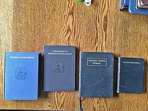 4 book listing - 3) Christian Science Hymnals - 1) Christian Science Hymnal Concordance and Gener...