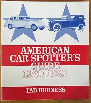 American Car Spotter's Guide: 1920-1939